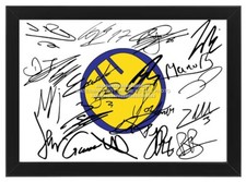 FULLY 24/25 SQUAD SIGNED PHOTO FRAMED PRINTED AUTOGRAPH LEEDS UTD UNITED SMILEY