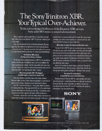 Vtg print sony - vtg,