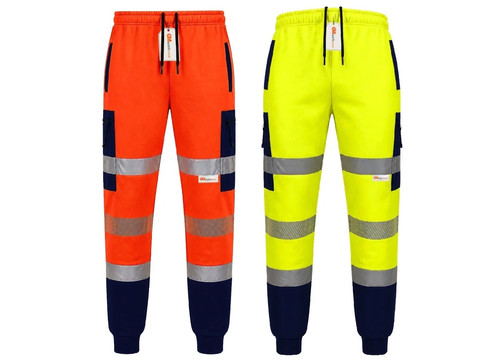 Vis thermal joggers - hi-vis,