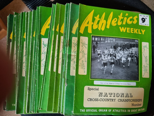 Athletics weekly 1955 - weekly,