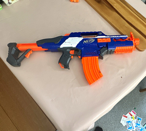 Nerf foam dart blaster toy - foam, gun