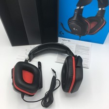 FAULTY Logitech G332 Black/Red