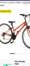 Falcon Urban 700c low step Hybrid Bike Womens New