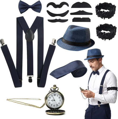 13pcs 1920s accessories - 13pcs,