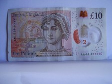 Aa44 bank england 10 ten - bank, £10