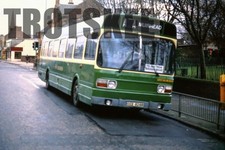 35mm Slide AA Buses Leyland National 11351A OOX828R Prestwick 1990 Original