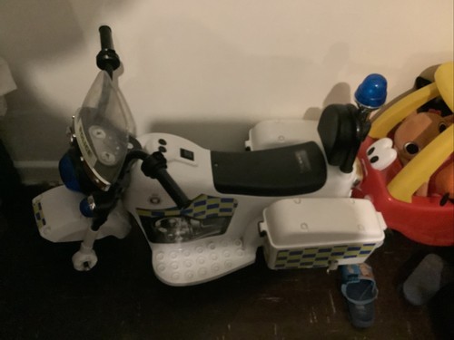 Kids electric police - bike,