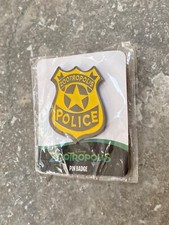 DISNEY ZOOTROPOLIS PIN BADGE POLICE BADGE SHIELD ZOOTOPIA