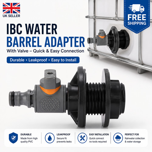 Ibc tank adapter water barrel - tank,