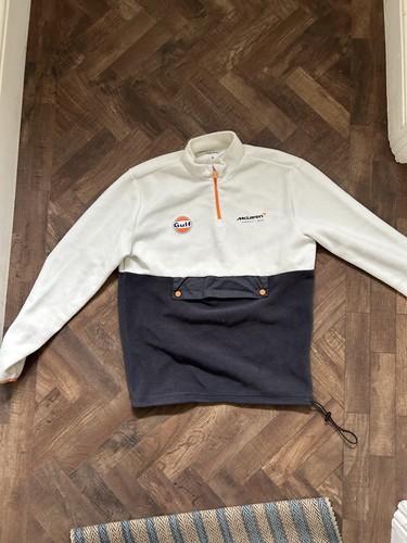 Mclaren gulf jumper medium - gulf,