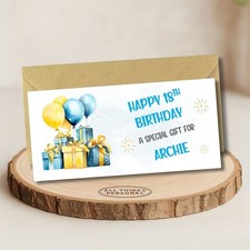 Birthday Money Wallet with