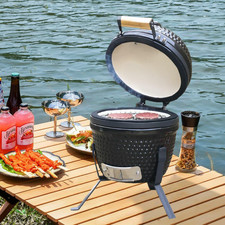 Kamado 13" Mini Ceramic BBQ