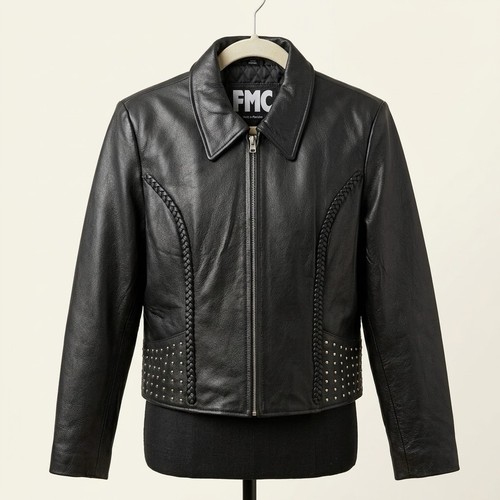 Vintage 90s fmc heavy leather - vintage,