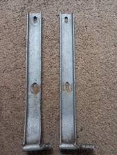 Original Land Rover Series 2, 2a & 3, Defender Tailgate, Hinges MUC8740/41 Used.