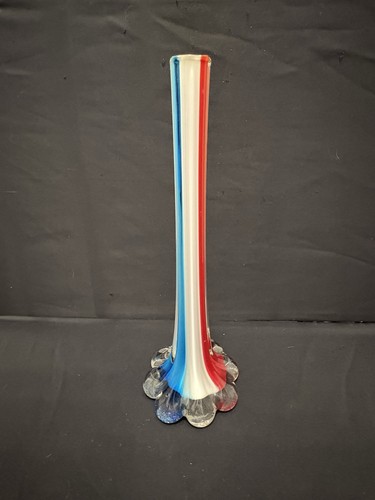 Murano tricolor glass bud - glass,