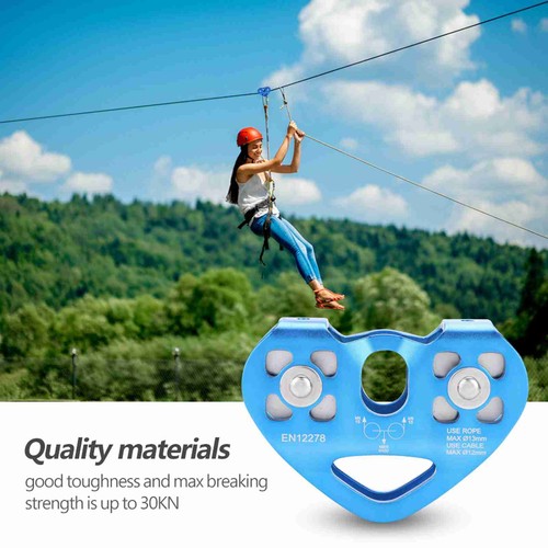 30kn dual pulley - zip, line
