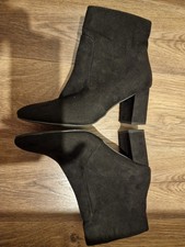 PRIMARK WOMEN BLACK SUEDE SIDE