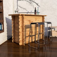 SALE Rustic Wooden Interlock