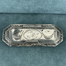 Antique Sterling Silver Brooch