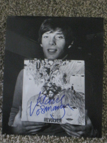 Klaus voormann signed 8x10 - klaus,