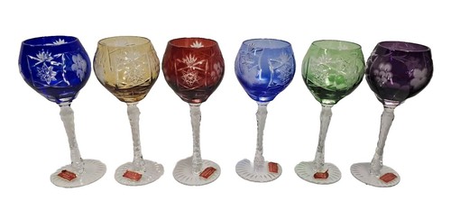 Set crystal wine - of,
