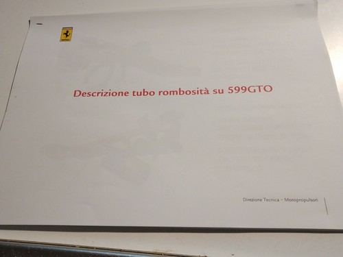 Ferrari 599 gto manual - ferrari,