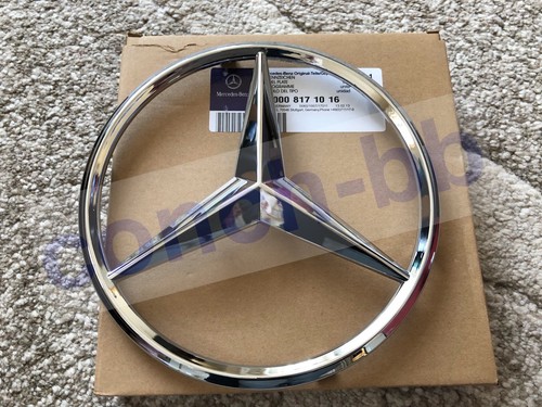 Front grille chrome star badge - star,