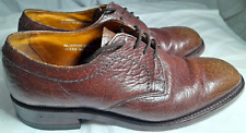 Mens Loake Bros Oxford Dress Shoes No 034T Highland Brown Leather UK Size 7