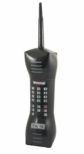 Inflatable mobile phone - phone, retro
