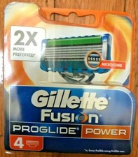 Gillette Fusion Power ProGlide Men's Replacement Razor Blades with MicroComb