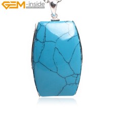 Necklace Square Sandstone Jade