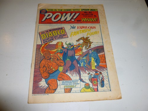 Pow wham comic no - pow!,