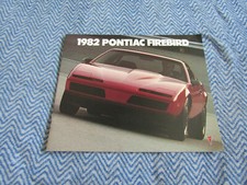 1982 PONTIAC FIREBIRD AND