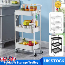 Tier storage trolley on - storage,
