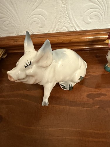Beswick england ceramic pig - ceramic,