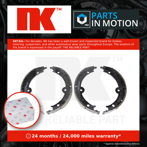Handbrake shoes set fits lexus - shoes,