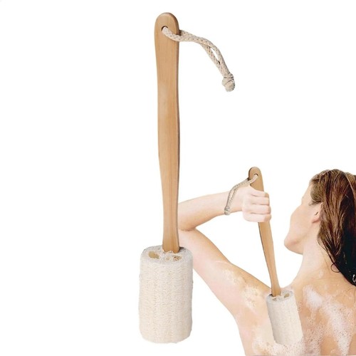 Natural exfoliating loofah - natural,