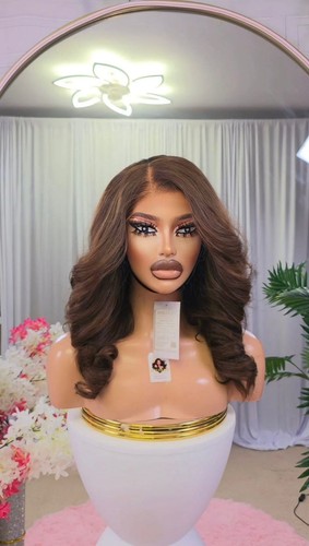 Raw bouncy wig 5x5 - bouncy, closure