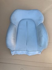 Mercedes 208 CLK Left Front Seat Back Leather Cover 2089100247 Grey 7D44 e11406