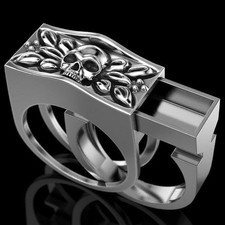 Gothic Skull Design Poison