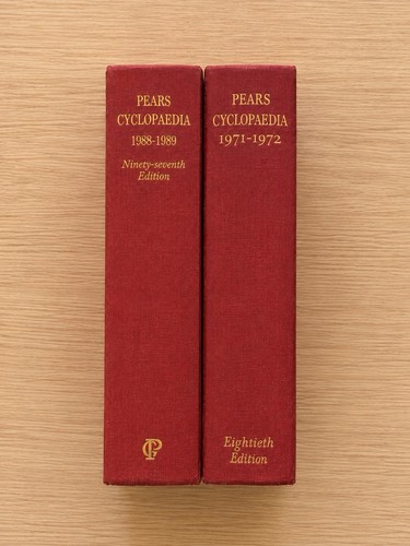 Pears cyclopaedia 1971 - cyclopaedia, &