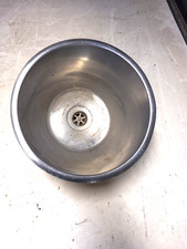 Round Stainless Steel  single bowl  sink