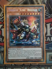Therion King Regulus DIFO-EN007 Secret Rare Near Mint 1st Edition Yugioh