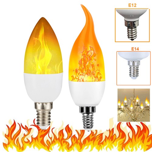 E12 e14 led flame - e14, effect