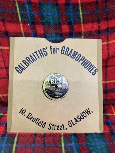 Gramophone shellac record - shellac,