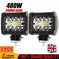 2x 480W LED Work Light Bar