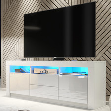 Modern 160cm | TV Unit | Cabinet | TV Stand | High Gloss/Matt  Doors | Free LED