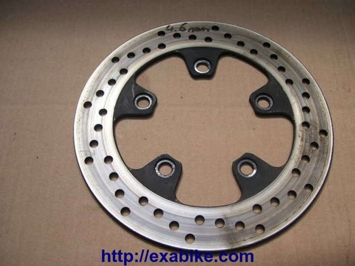 Rear brake disc - for, sv