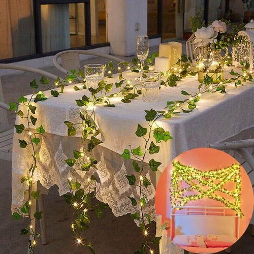 Led ivy fairy string lights - string,