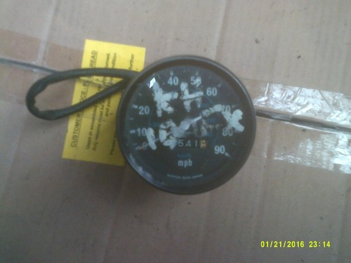 Kawasaki kh100ex speedo clock - kawasaki,